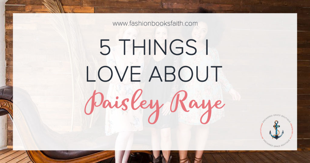 Paisley Raye Size Chart